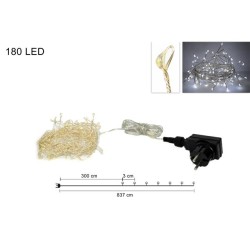 Gocce Luci 180led Luce Fissa Bianco Freddo