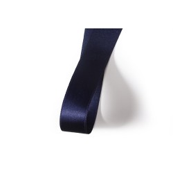 Nastro Doppio Raso Mt.50x25mm Blu Notte