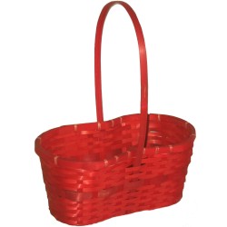 2/VASI BAMBOO C/M 31X18 H13/39 ROSSO COL.GLORIA