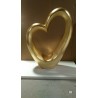 Vaso A Cuore Gold 74x26 H100cm