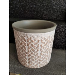 Vaso Ceramica Decorato Ø11,5 Cm.11 A17791