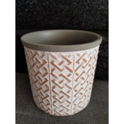 Vaso Ceramica Decorato Ø14 Cm.13,5 A17792