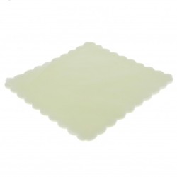 Velo Organza Smerlato Quadro Cm.23 100pz Crema