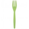 Forchetta  Plastica Verde  Pz.15
