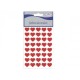 RED HEART STICKERS 40PZ MM15