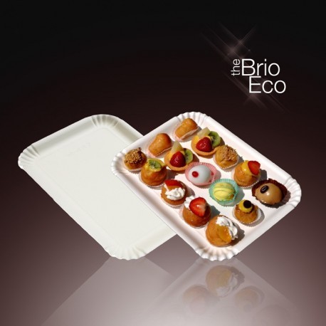 VASSOI CARTA ALIMENTARE BRIO ECO N.8 PZ.70