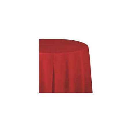 *** TOVAGLIA TNT50 TONDA CM 150 ROSSO