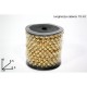 ROTOLO CATENA PERLE 10MT ORO