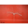 STELO C/PALLINE GLITTERATO BIANCO