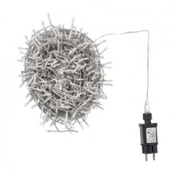 TENDA 400 LED FILO TRASPARENTE BIANCO MT.4X1