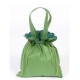 BORSA TOFFE GREEN DARK CM34X40