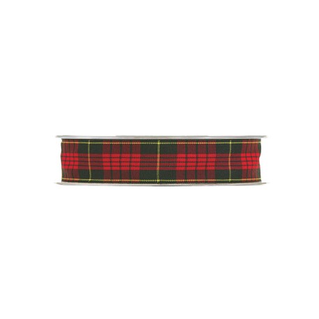 NASTRO TARTAN MM 12X20MT BLACK RED