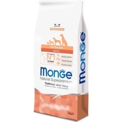 Monge Cane Adult Salmone/riso All Breeds Kg12