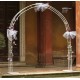 ARCO SPOSI METALLO BIANCO 215X250