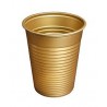 Bicchieri Oro Plastica Cc200 Pz.50