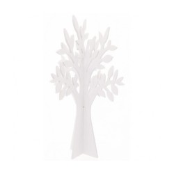 ALBERO DELA VITA LEGNO DOPPIO WHITE CM.40