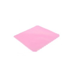 Velo Organza Smerlato Quadro Cm.23 100pz Rosa