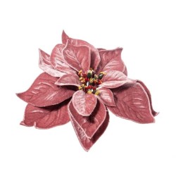 PICK POINSETTIA DELUXE VELVET MAUVE