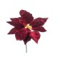 PICK POINSETTIA DELUXE BURGUNDY CM.19