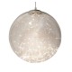 SFERA VETRO CM.30 100 LED WARM WHITE