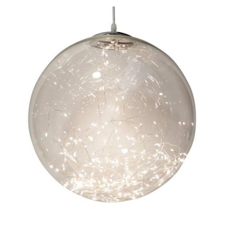 SFERA VETRO CM.30 100 LED WARM WHITE