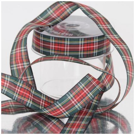 NASTRO TARTAN MM 25X20M GREEN RED