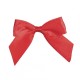 COCCARDE SATIN BOW CM6 RED 24PZ