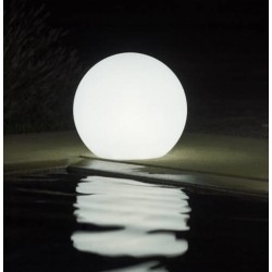 SFERA LUMINOSA DIAM.40 CM C/LUCE OUTDOORRGB BATT.