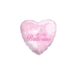 Palloncino 18" Mylar Il Mio Battesimo Rosa