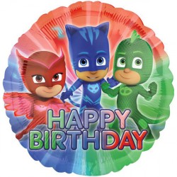 Palloncino 18" Mylar Happy B.pj Mask