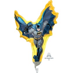 Palloncino  14" Mini Shape Mylar Batman Action