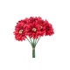 BOUQUET GERBERA X 9 CM. 33 RED