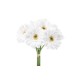 BOUQUET GERBERA X 9 CM. 33 WHITE