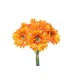 BOUQUET GERBERA X 9 CM. 33 ORANGE