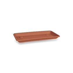 SOTTOFIORIERA RETT. ANTHEA 80 CM TERRACOTTA