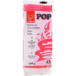 Pasta Di Zucchero 1kg Pop Fuxia