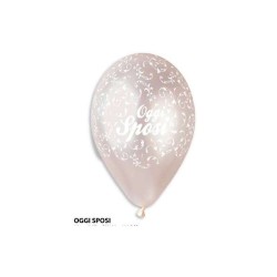 Pallon.13" Gsm120 Oggi Sposi Rose -gold Met. 100pz