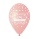 PALLONCINO 12 GS110 IL MIO BATTESIMO ROSA 100 PZ