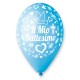 PALLONCINO 12GS110 IL MIO BATTESIMO CELESTI 100PZ