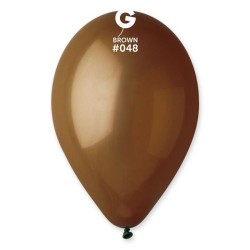 Palloncino 12"g110 Chocolate 48 Gemar 100pz