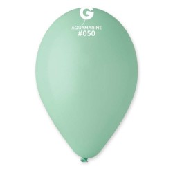 Palloncino 12"g110 Acquamarina Gemar 100pz