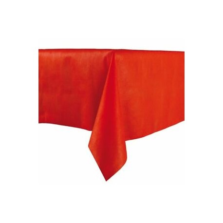 TOVAGLIE PIEGATE 100X100CM TNT ROSSO PZ 25