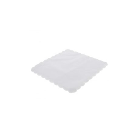 VELO ORGANZA SMERLATO QUADRO CM.23 100PZ BIANCO