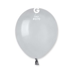 Palloncino 5" A50 Grigio 70 Gemar 100pz