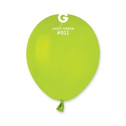 Palloncino 5" A50 Light Green 11 Gemar 100pz