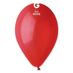 Palloncino 13" G120 Red 45 Gemar 100pz