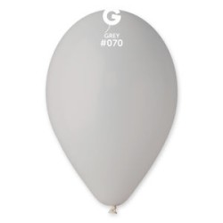 Palloncino 10" G90 Grigio 70 Gemar 100pz