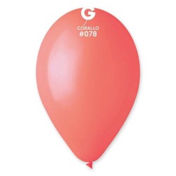 Palloncino 10" G90 Coral 78 Gemar 100pz