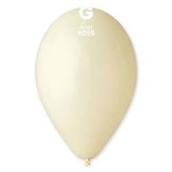 Palloncino 13" G120 Ivory 59 Gemar 100pz