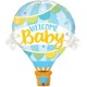 PALLONCINO 42  JUMBO MYLAR  WELCOME BABY BOY